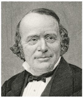 Louis Agassiz (1807-73), Swiss-American Biologist and Geologist, Head and Shoulders Portrait, Steel Engraving, Portrait Gallery of Eminent Men and Women of Europe and America by Evert A. Duyckinck, Pu...