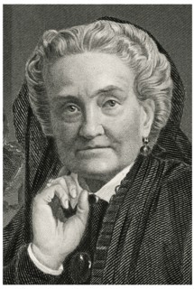 Charlotte Saunders Cushman (1816-76), American Stage Actress, Head and Shoulders Portrait, Steel Engraving, Portrait Gallery of Eminent Men and Women of Europe and America by Evert A. Duyckinck, Publi...