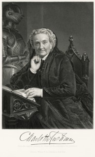 Charlotte Saunders Cushman (1816-76), American Stage Actress, Seated Portrait, Steel Engraving, Portrait Gallery of Eminent Men and Women of Europe and America by Evert A. Duyckinck, Published by Henr...