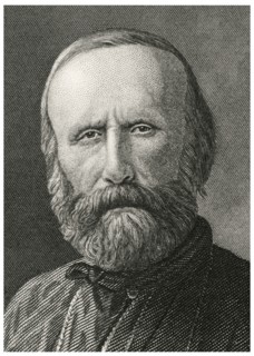 Giuseppe Garibaldi (1807-82), Italian General, Contributed to the Achievement of Italian Unification, Head and Shoulders Portrait, Steel Engraving, Portrait Gallery of Eminent Men and Women of Europe ...
