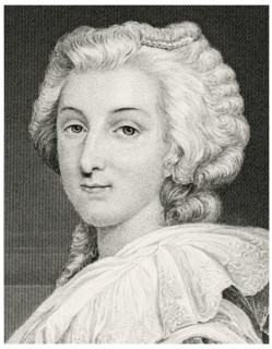 Marie Antoinette (1755-93), Queen of France, Wife of Louis XVI, Head and Shoulders Portrait, Steel Engraving, Portrait Gallery of Eminent Men and Women of Europe and America by Evert A. Duyckinck, Pub...