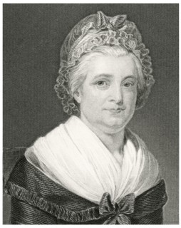 Martha Washington (1731-1802), Wife of George Washington, First President of the United States, Head and Shoulders Portrait, Steel Engraving, Portrait Gallery of Eminent Men and Women of Europe and Am...