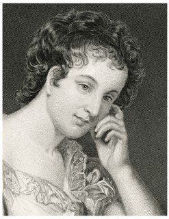 Maria Edgeworth (1768-1849), Anglo-Irish Writer known for her Children's Literature, Head and Shoulders Portrait, Steel Engraving, Portrait Gallery of Eminent Men and Women of Europe and America by Ev...