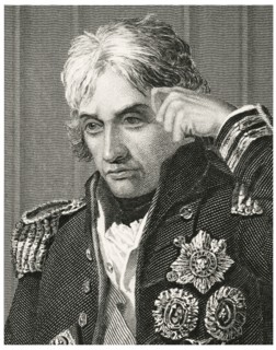 Horatio Nelson (1758-1805), English Admiral and Naval Commander, Head and Shoulders Portrait, Steel Engraving, Portrait Gallery of Eminent Men and Women of Europe and America by Evert A. Duyckinck, Pu...