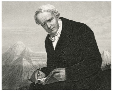 Alexander von Humboldt (1769-1859), German Naturalist and Explorer and Major Figure in the Classical Period of Physical Geography and Biogeography, Head and Shoulders Portrait, Steel Engraving, Portra...