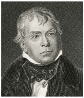 Sir Walter Scott (1771-1832), 1st Baronet, Scottish Novelist, Poet, Historian and Biographer, Head and Shoulders Portrait, Steel Engraving, Portrait Gallery of Eminent Men and Women of Europe and Amer...