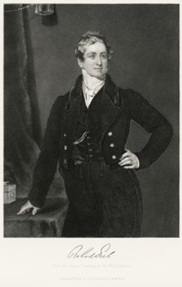 Sir Robert Peel (1788-1850), 2nd Baronet, British Statesman and Politician, Served Twice as Prime Minister of the United Kingdom 1834-35, 1841-46, Three-Quarter Length Portrait, Steel Engraving, Portr...