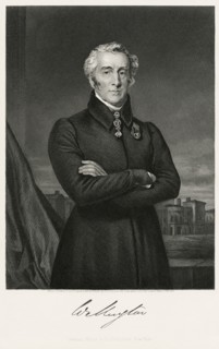 Arthur Wellesley (1769-1852), 1st Duke of Wellington, Leading British Military and Political Figure, serving twice as Prime Minister of the United Kingdom 1828-30, 1834-34, Three-Quarter Length Portra...