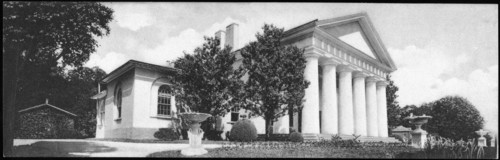 Custis-Lee Mansion, Arlington House, Arlington Cemetery, Arlington, Virginia, USA, the Rotograph Company, 1905