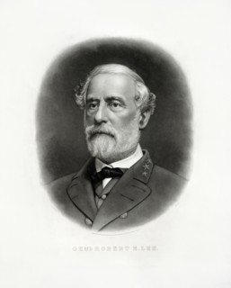 Robert E. Lee (1807-70), American and Confederate Soldier, Commander of Confederate States Army during American Civil War 1862-65, Head and Shoulders Portrait, Published by Bradley & Company, 1870