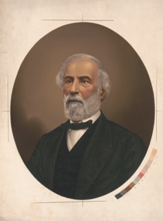 Robert E. Lee (1807-70), American and Confederate Soldier, Commander of Confederate States Army during American Civil War 1862-65, Head and Shoulders Portrait, Artist James Fuller Queen, 1870