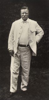Theodore Roosevelt (1858-1919), 26th President of the United States 1901-09, Full-Length Standing Portrait, Photograph by Pach Bros., 1907