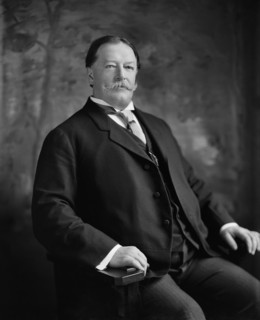 William Howard Taft (1857-1930), 27th President of the United States 1909-1913, 10th Chief Justice of the United States 1921-1930, Three-Quarter Length Seated Portrait as U.S. Secretary of War under U...