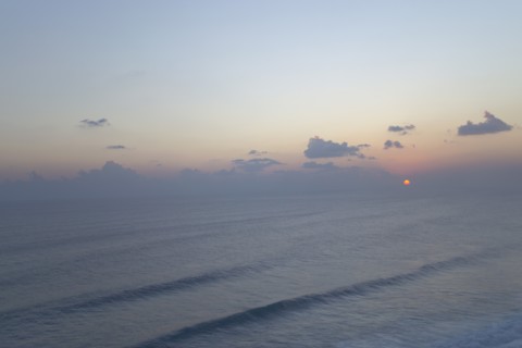 View of Ocean at Sunset, Bali, Indonesia