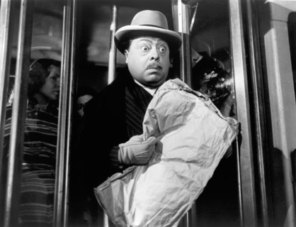 Aldo Fabrizi, on-set of the Italian Film, "Father' Dilemma", aka "Primo Communione", Arthur Davis Associates, 1950