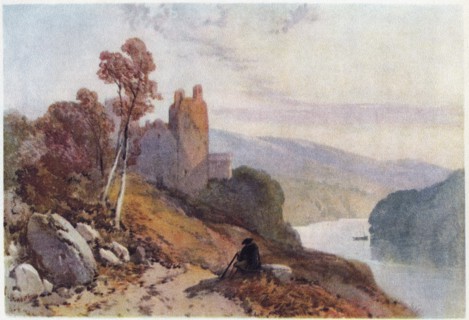 A Highland Castle, Scotland, Bemrose & Sons Ltd Derby & London, 1909