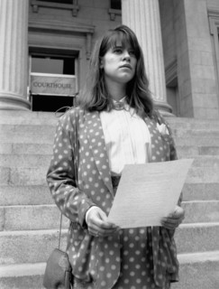 Tammy Lauren, on-set of the CBS-TV Schoolbreak Special, "The Emancipation of Lizzie Stern", 1991