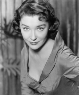 Virginia Leith, Publicity Portrait for the Film, "Toward the Unknown", Warner Bros., 1956