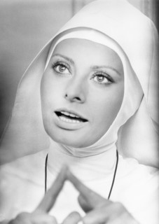 Sophia Loren, Publicity Portrait for the Film, "White Sister" (Italian: Bianco, rosso e), aka "The Sin", Columbia Pictures, 1972