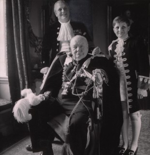 Winston Churchill, coronation, Queen Elizabeth II, politics, government, historical,