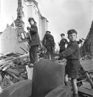 people, bombing, London, destruction, World War II, WWII, historical,