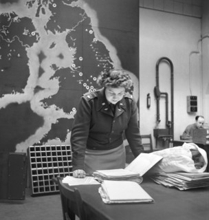 military, woman, headquarter, American, WWII, World War II, historical,