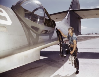 airplane, machine gun, World War II, WWII, historical,