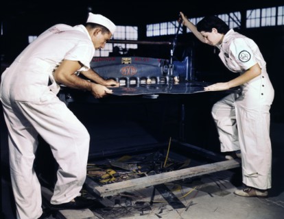 airplane, military, woman, man, World War II, occupations, historical,