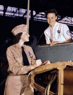 airplane, military, woman, World War II, occupations, historical,