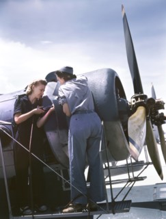 airplane, military, woman, World War II, occupations, historical,