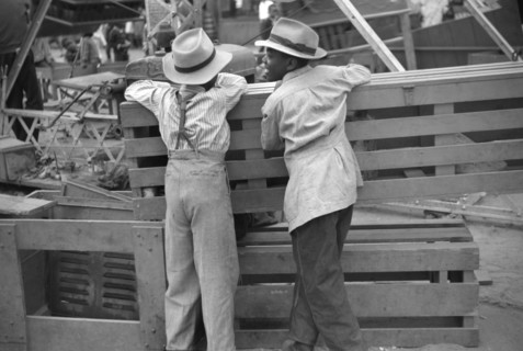 Two African American Children at Greene County Fair