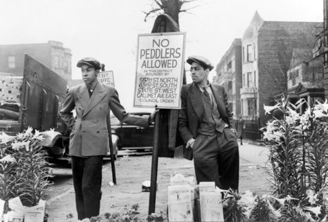 Peddlers on Easter Morning on Garfield Boulevard