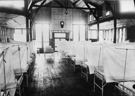 Red Cross House at U.S. General Hospital #16