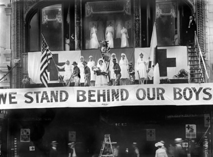J.R.C. Patriotic Tableau