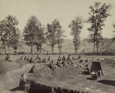 View from Confederate Lines Southeast of Atlanta