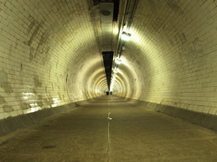 Illuminated Pedestrian Tunnel