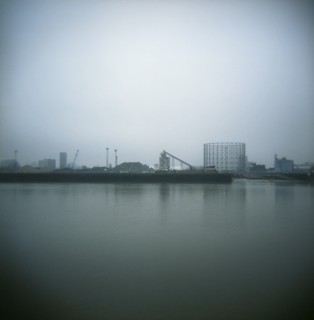 Industrial Works by River Thames