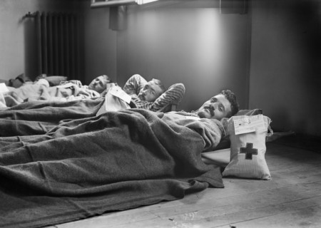French Soldiers at American Military Hospital No. 1