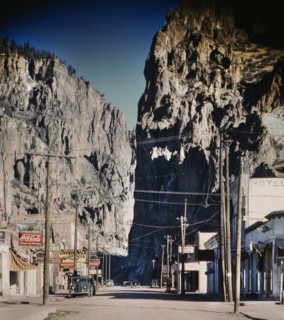 Main Street at Mouth of Willow Creek Canyon