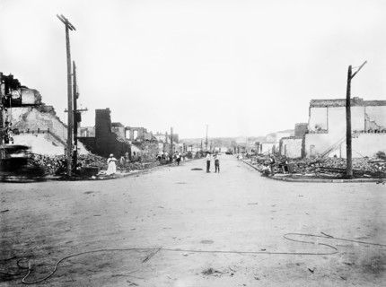 Devastation of Greenwood District after Race Riots