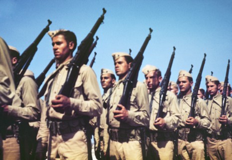 Marines finishing Training