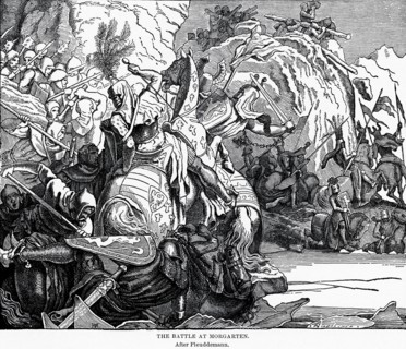 The Battle at Morgarten