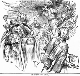 Burning of Huss
