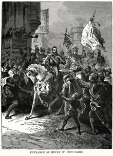 Entrance of Henry IV into Paris