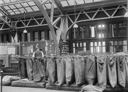 Post Office Mailbags, Washington, 1913