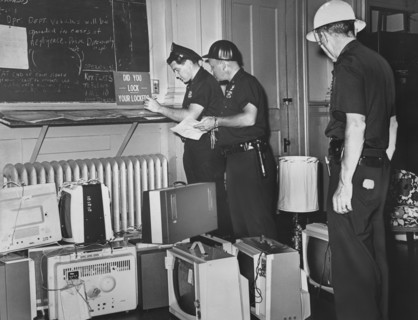 Police Officers Tom McMahon, David Ablett, 1964