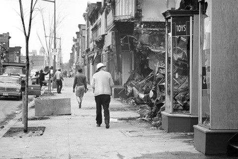 Street Scene in area of 14th-7th Sts., N.W., 1968