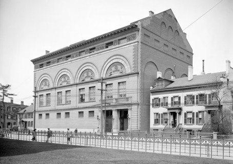 Gymnasium, Yale University, early 1900's