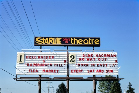 Starlite Drive-In, Medford, 1987