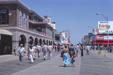 Boardwalk, Atlantic City, 1978